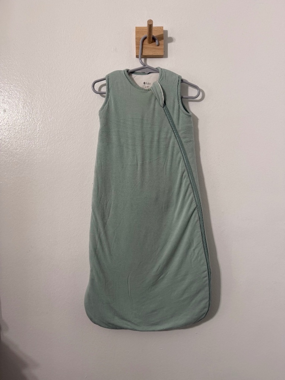 Kyte Baby Sleepsack Sage Green 0-6 Months 2.5 Tog Bamboo Wearable Blanket